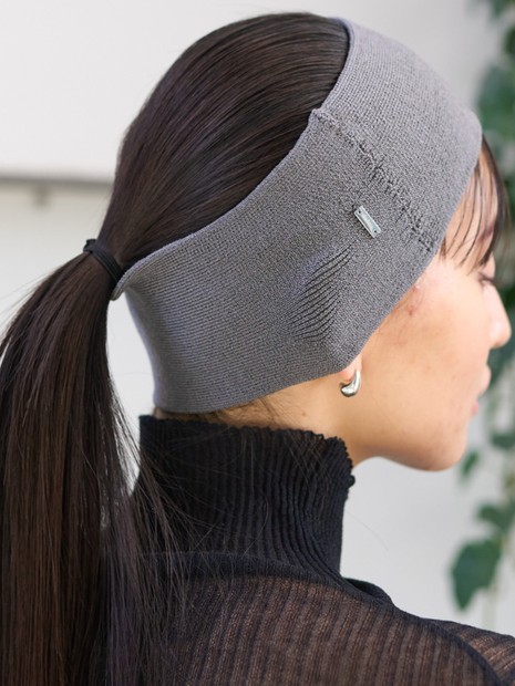 追加】【heyep／ヘイップ】 シルクヘアーバンド｜Rouge vif la cle