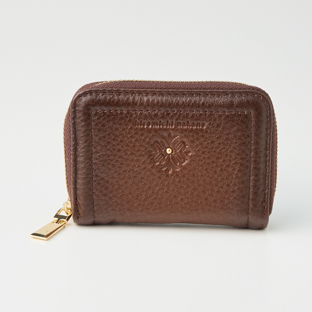 hiromichi nakano(ヒロミチナカノ) アンティーク風 パス窓付小銭入れ