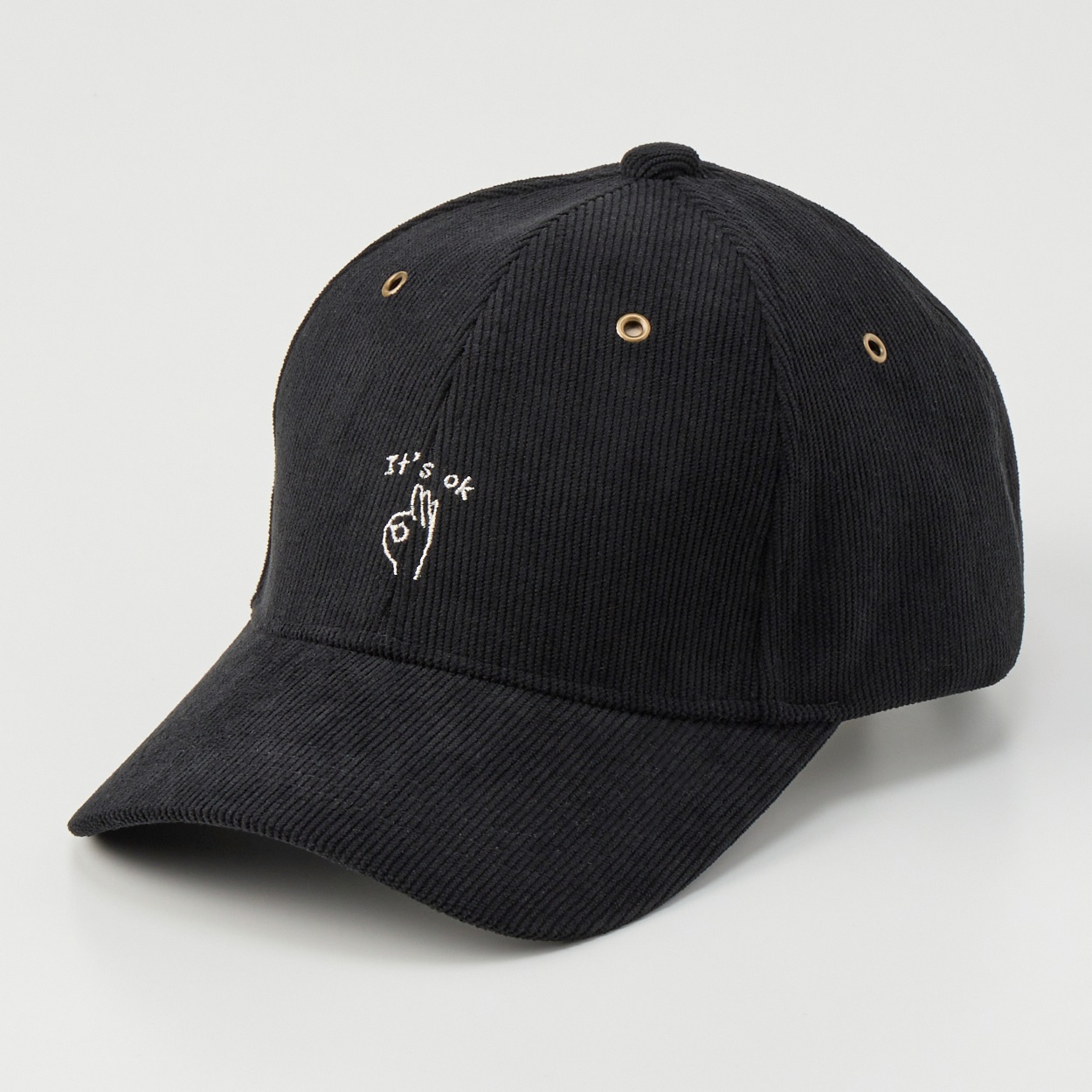 コーデュロイハンドサインキャップ メンズ | イオンスタイルオンライン