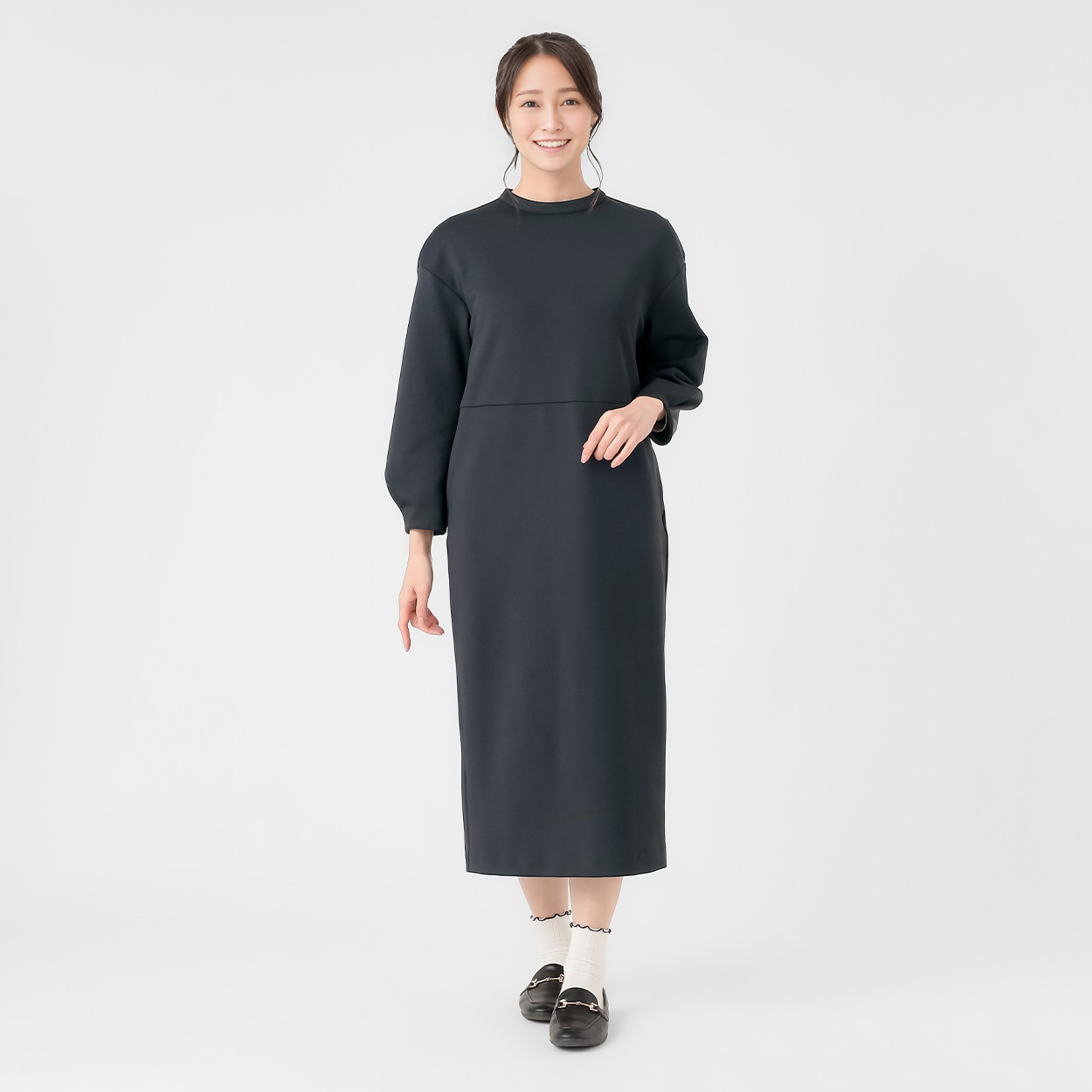 スポンジーコクーンワンピース レディス ESSEME(エシーム) 5387513