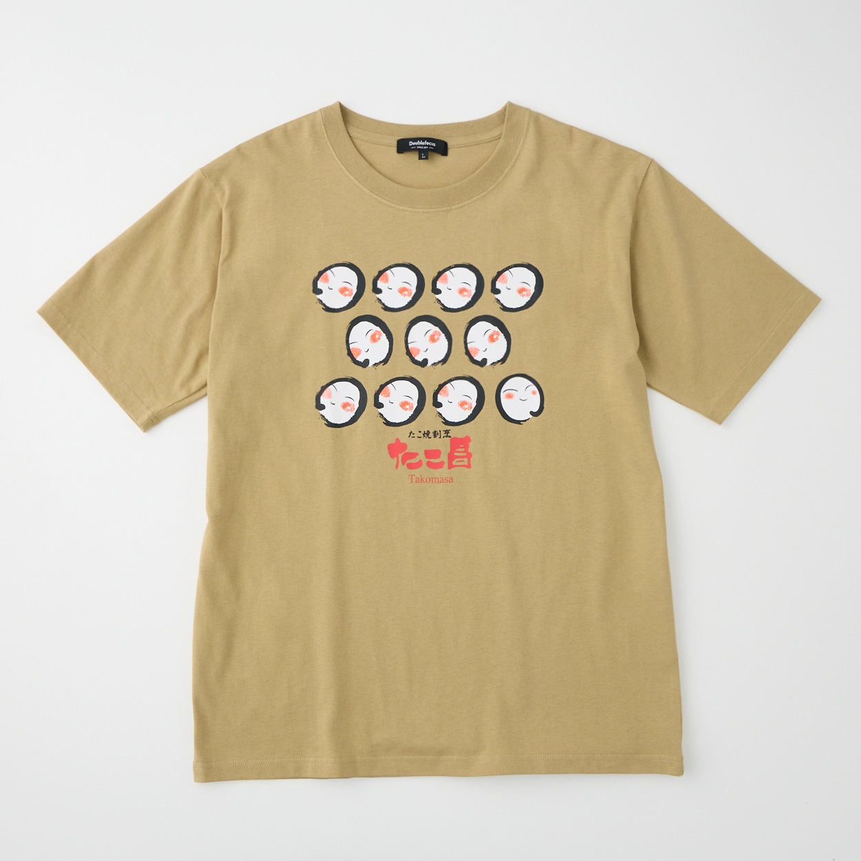 企業コラボTシャツ(元祖たこ昌) Doublefocus (ダブルフォーカス