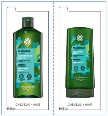 イヴ・ロシェ PRシャンプー・コンディショナー サシェ 各8ml イヴ