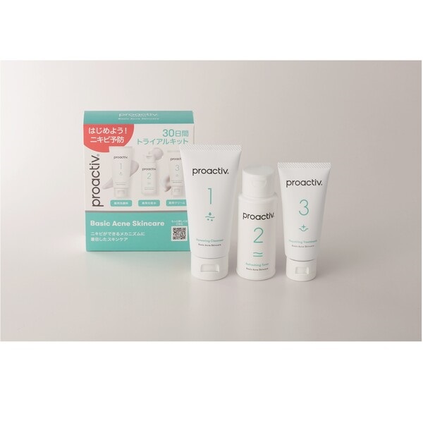 プロアクティブ トライアルセット 60g×60ml×30g プロアクティブ