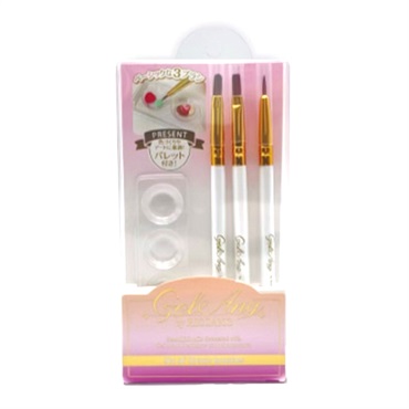 GelAng by RICOANG ジェルブラシセット GAF‐01 1セット ウイング