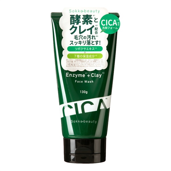 CICA 酵素洗顔フォーム 130g ソッコービューティー Sokko beauty