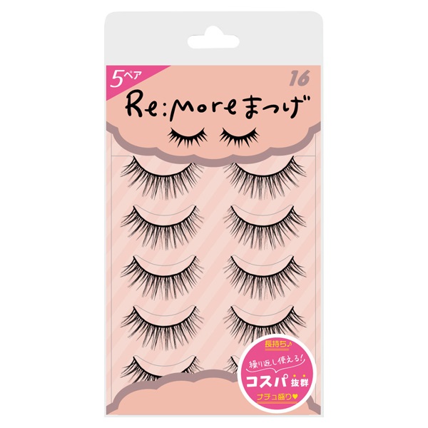 BN Re:Moreまつげ 16 5ペア ビー・エヌ | イオンスタイルオンライン