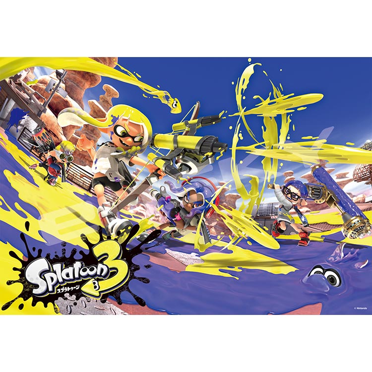 ジグソーパズル Splatoon3 1000ピース (完成サイズ:51×73.5cm