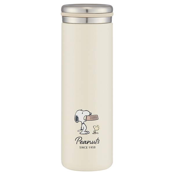 スケーター ステンレスマグボトル スヌーピー バッジ PEANUTS SNOOPY
