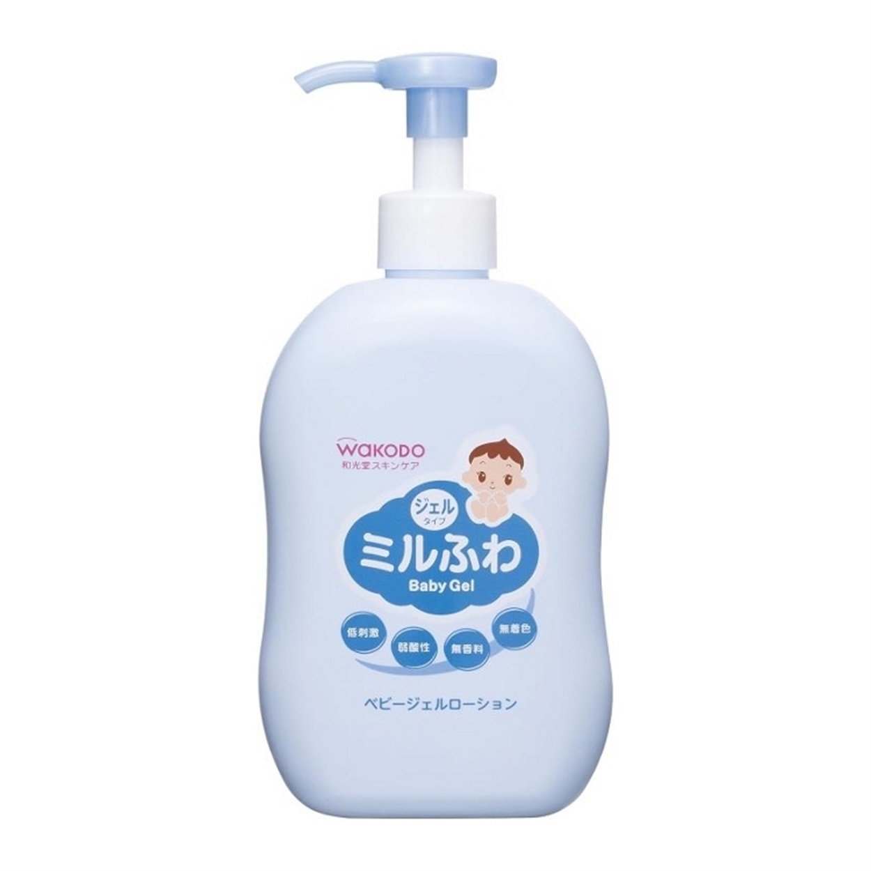 和光堂 ミルふわ ベビージェルローション ポンプタイプ 300ml 新生児