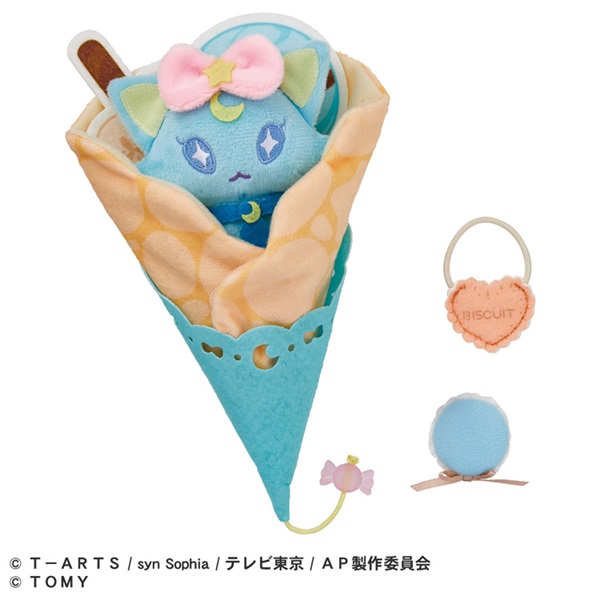 ひみつのアイプリ てのひらぬいぐるみR プリねこセット お一人さま3点