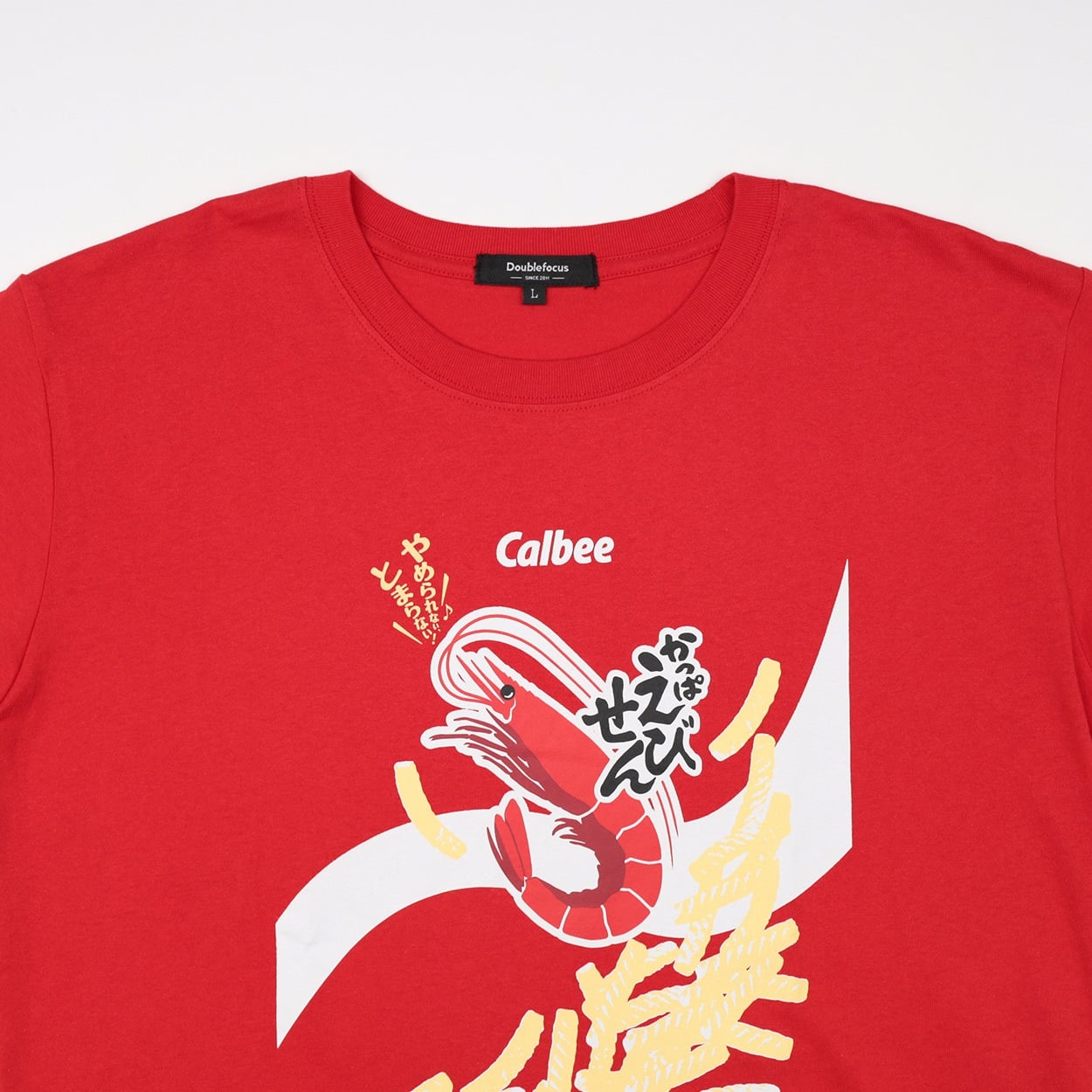 復刻企業コラボTシャツ[かっぱえびせん] メンズ Doublefocus (ダブル