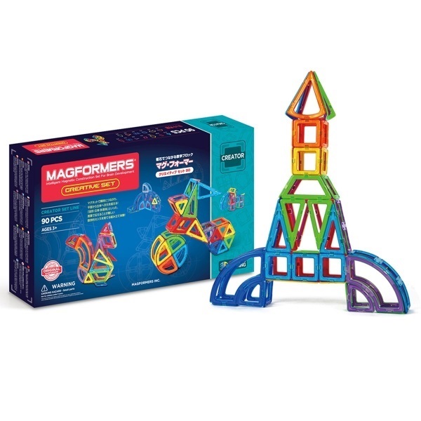 ボーネルンド マグ・フォーマー クリエイティブセット90ピース