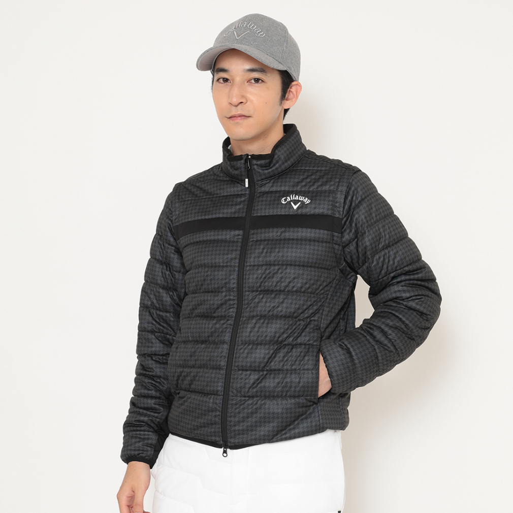 キャロウェイ ゴルフウェア 長袖ウインドブレーカー 秋 冬 スター