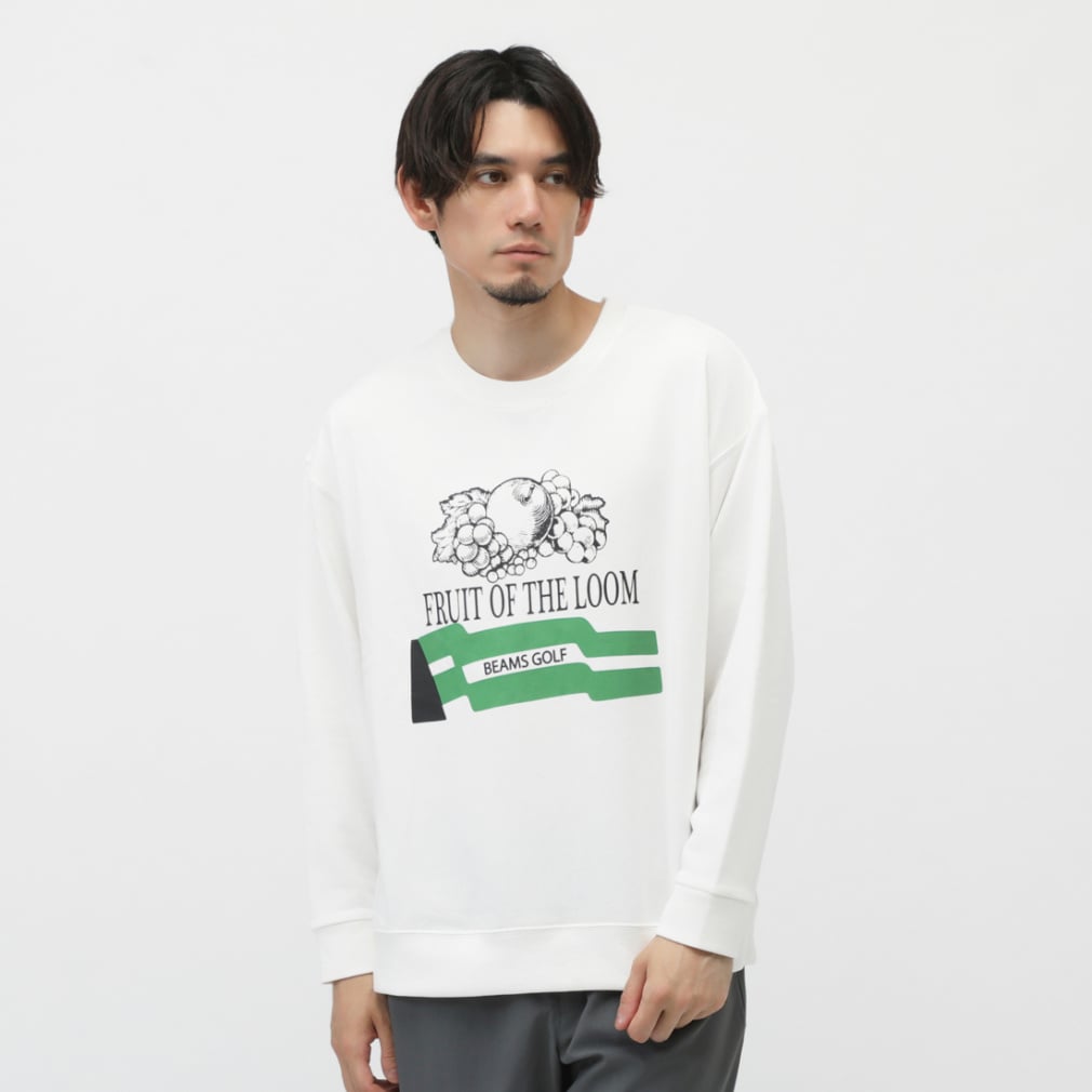 ビームスゴルフ ゴルフウェア 長袖トレーナー 春 夏 【別注】FRUIT OF