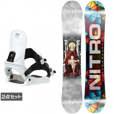 ナイトロ DEMAND LTD GULLWING ＆ CAUSE 板＋ビンディングセット 2点