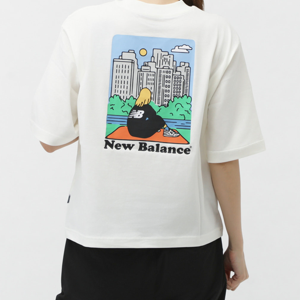 ニューバランス レディース 半袖 Tシャツ シティーガールTシャツ