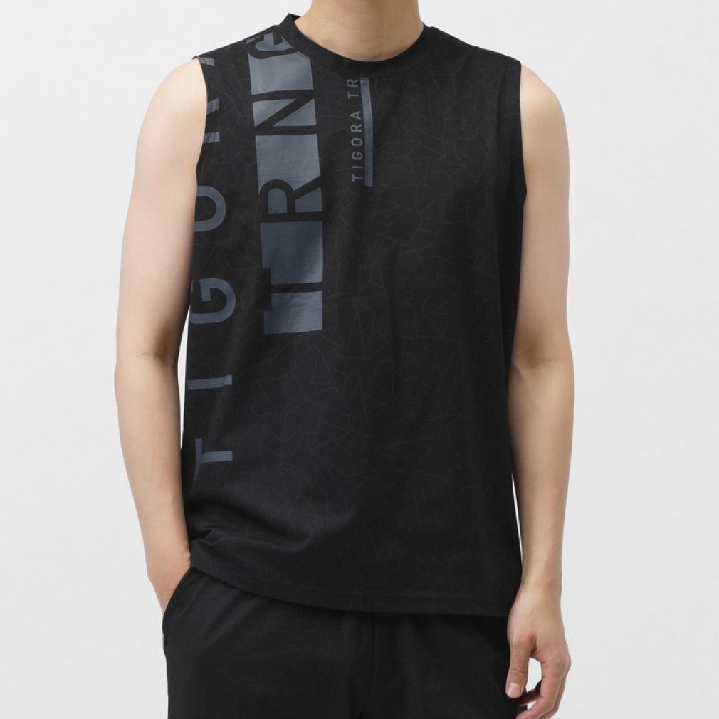 ティゴラ メンズ ノースリーブ 機能 シャツ ドライメッシュ