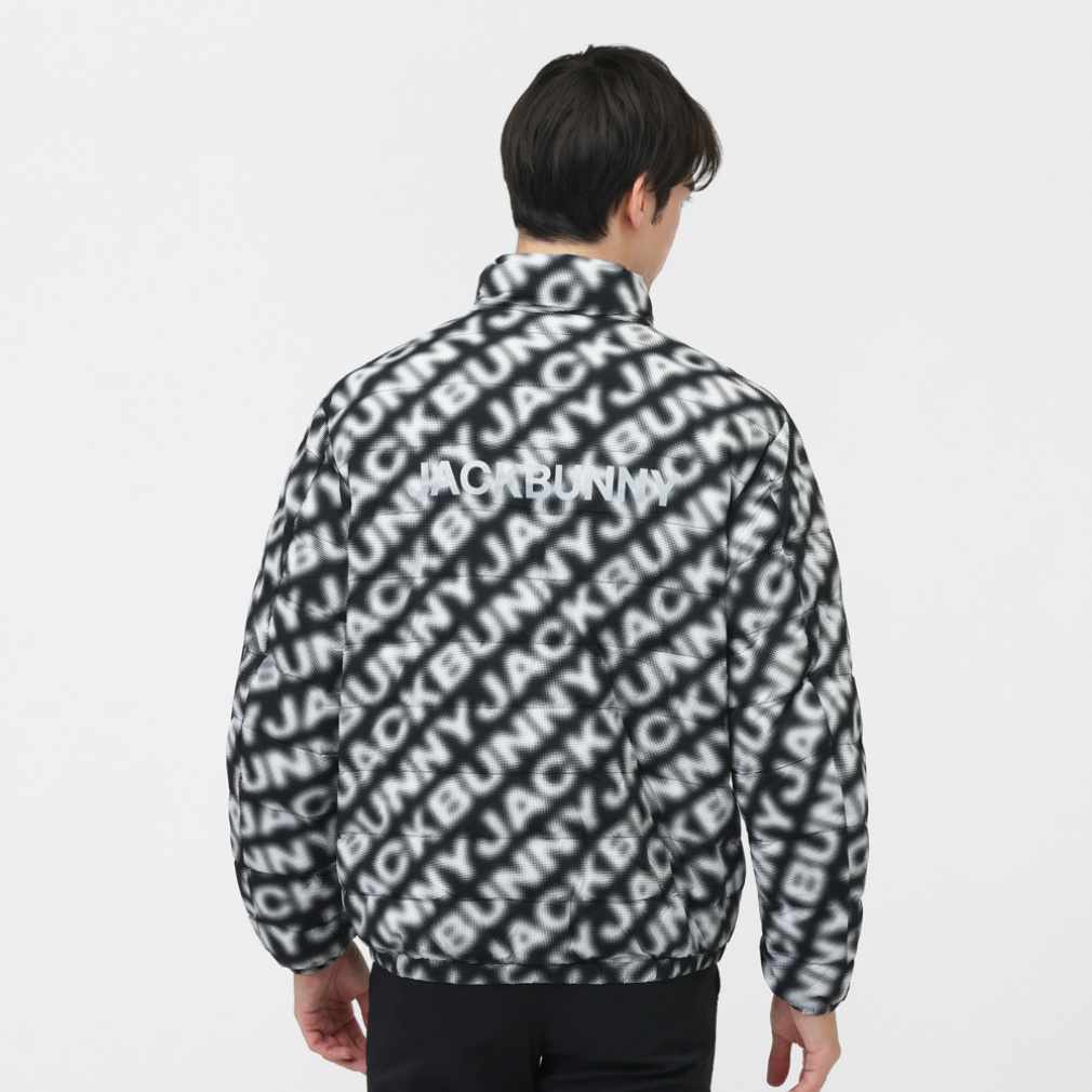 ジャック バニー ゴルフウェア 長袖ウインドブレーカー 秋 冬 薄中綿