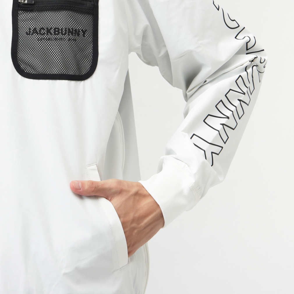 ジャック バニー ゴルフウェア 長袖ウインドブレーカー 春 夏 Needle