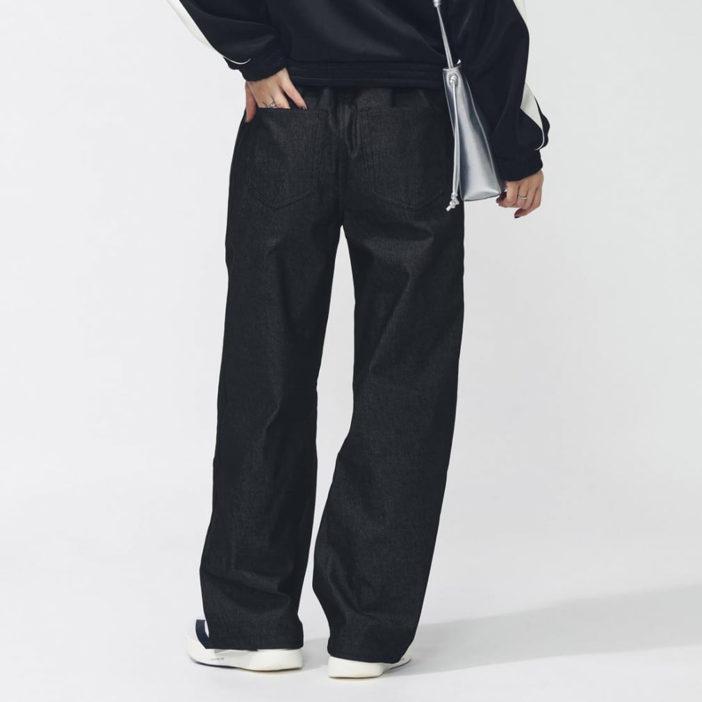 アディダス レディース ロングパンツ W STADIUM C デニムパンツ Y7518