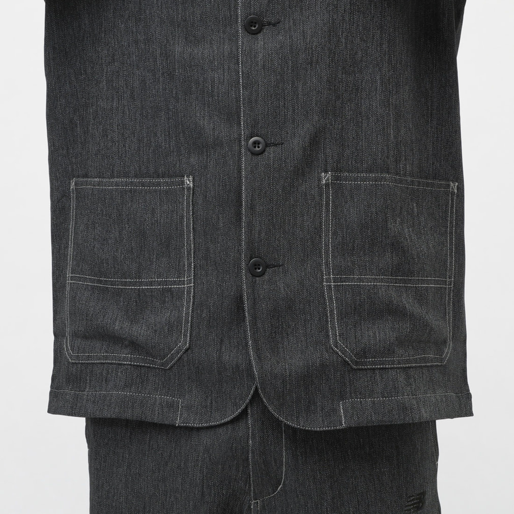 ニューバランス THE CITY メンズ アウターウェア デニムライク