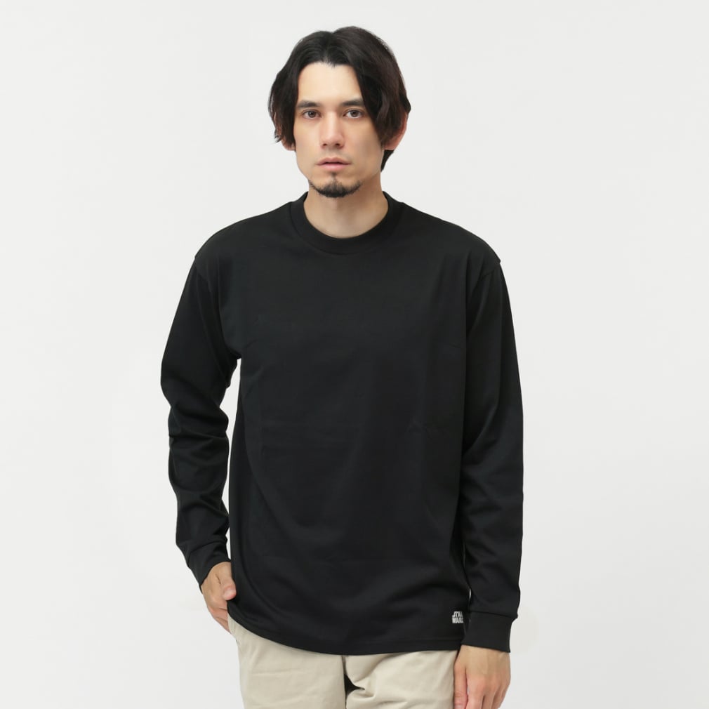 スター ウォーズ メンズ 長袖 Tシャツ ロングTシャツ バックプリント