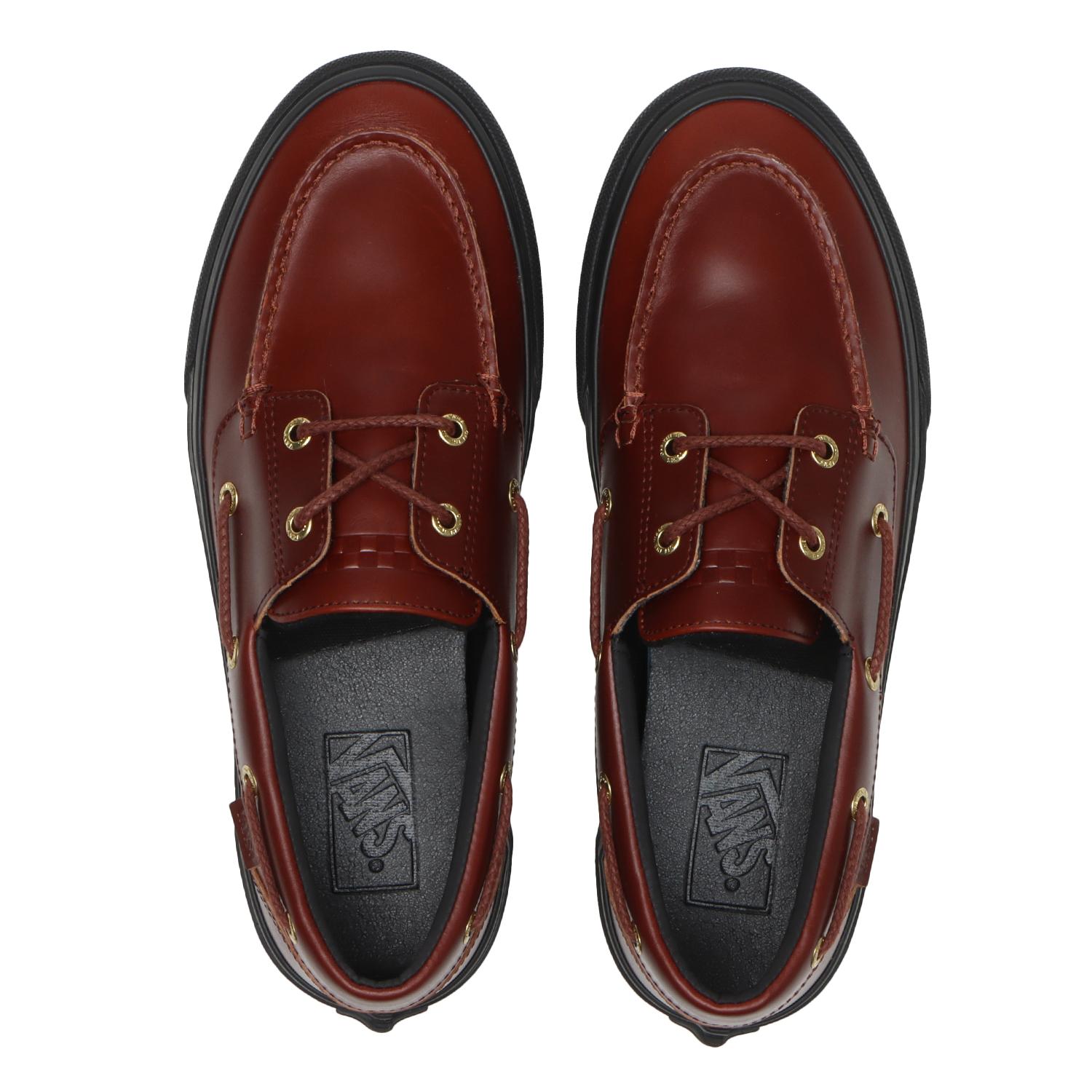 VANS】 ヴァンズ 2 EYELET 2アイレット V176CF BROWN/BLACK | ABC-MART