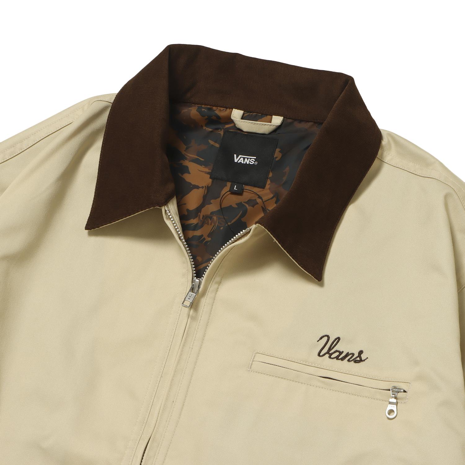 VANS】 ヴァンズ M Craven Work JKT ジャケット 125K1090700 BEIGE