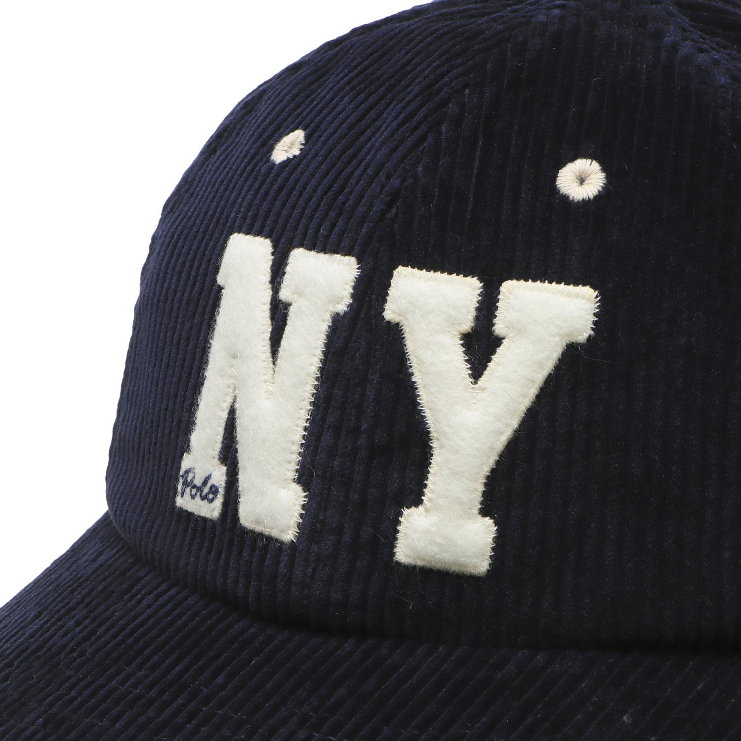 POLO RALPH LAUREN CORDUROY NY AUTHENTIC BASEBALL CAP｜BILLY'S ENT