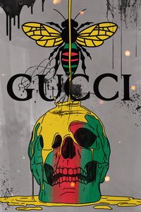 skull Gucci - 3ac - Digital Art & AI, Entertainment, Other