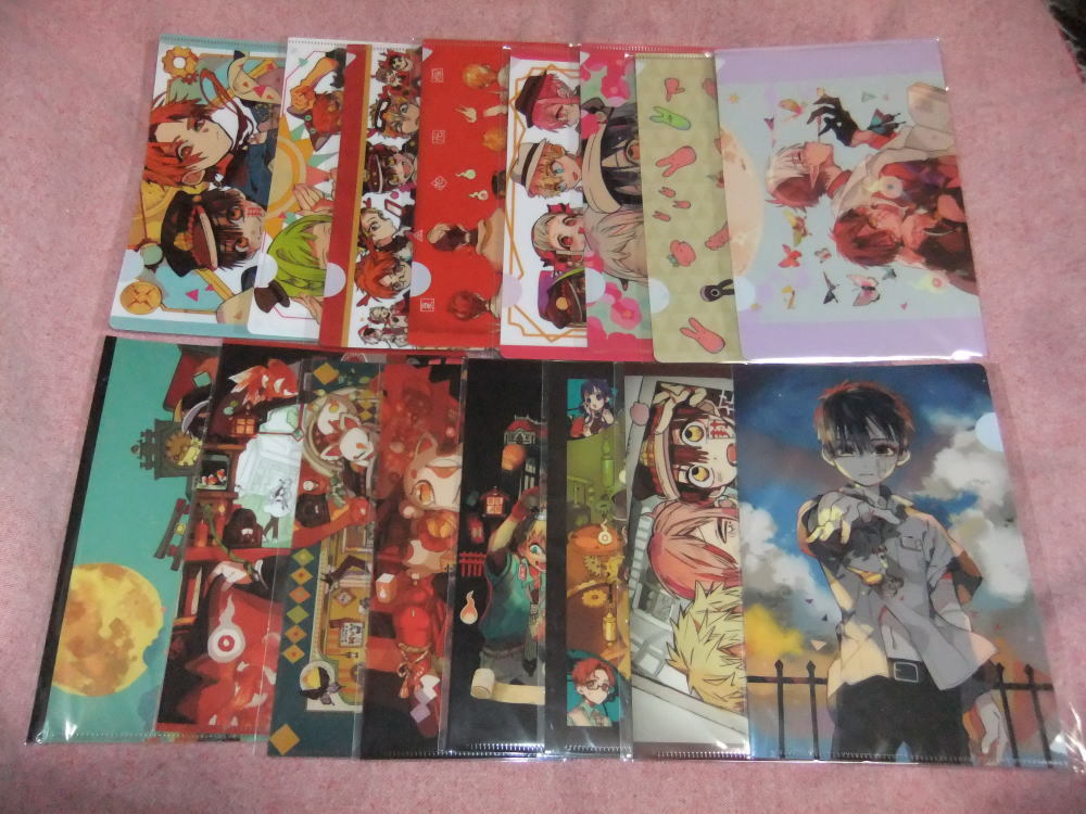 新品】地縛少年花子くん プリンセスカフェ ミニクリアファイル 第一弾+