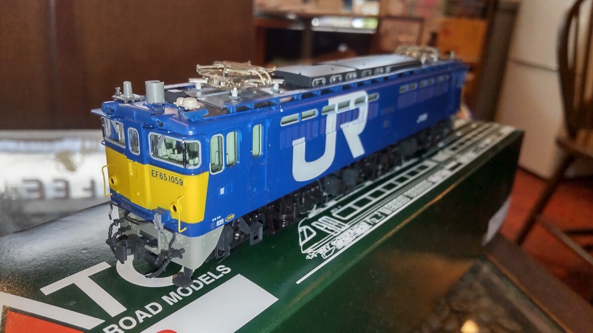 未使用に近い】KATO EF65 1059(JR貨物試験塗色) 1-308 ホビーセンター