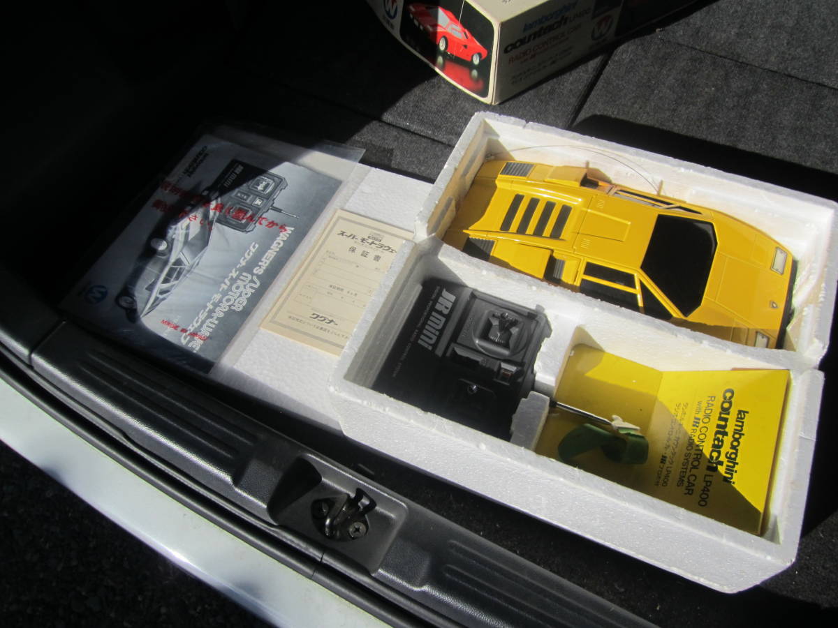 当時物 1/12 ランボルギーニ カウンタック LP400 ワグナー商会 金属製