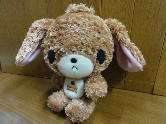 当時物2009年シュガーバニーズ5周年限定ぬいぐるみマスコット くろうさ