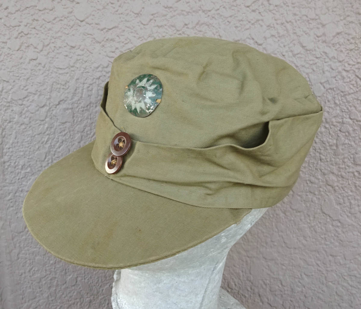 官品) 台湾陸軍実物戦闘服セット(帽子 シャツ 靴 レインコート中華民国