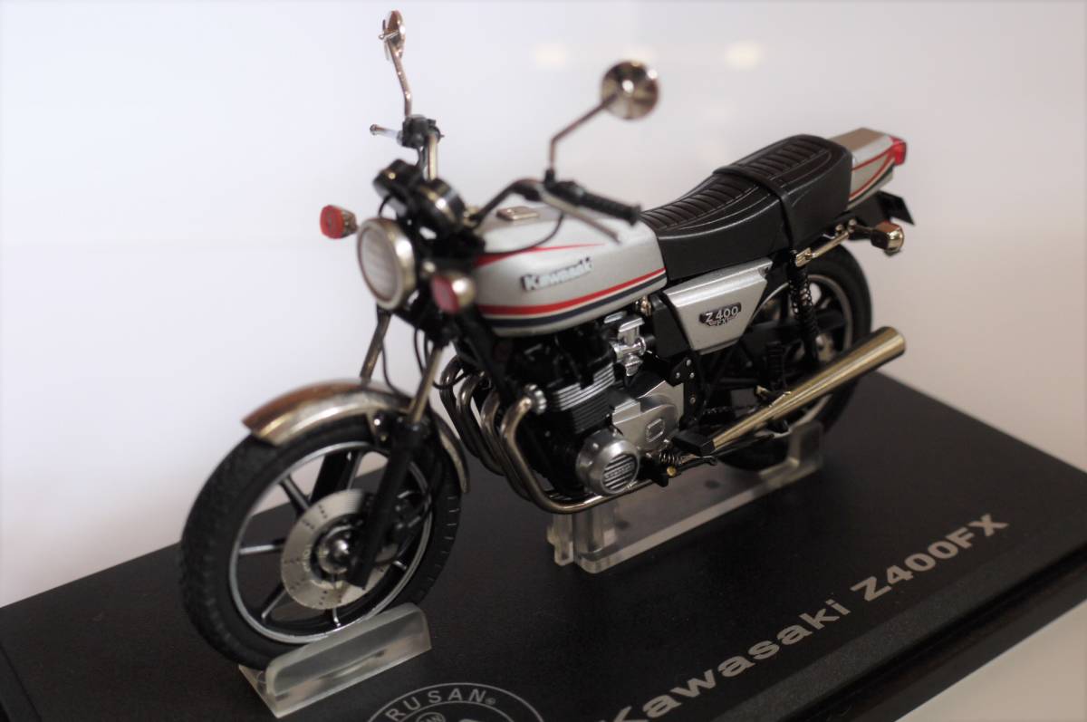 マルサン 鉄馬プロジェクト 1/18 カワサキ KAWASAKI Z400FX メタリック