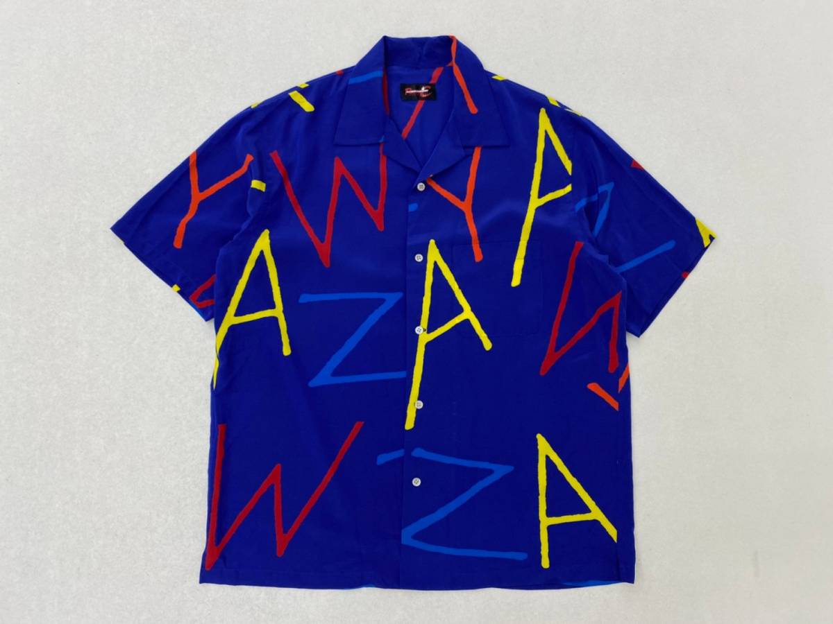 矢沢永吉 限定600枚 92年アロハシャツ 青色 矢沢永吉 限定600枚 92年