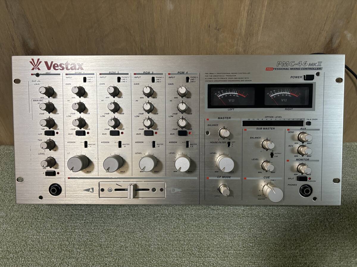 ベスタクス Vestax PMC15 PMC-15 DJミキサー ビンテージ