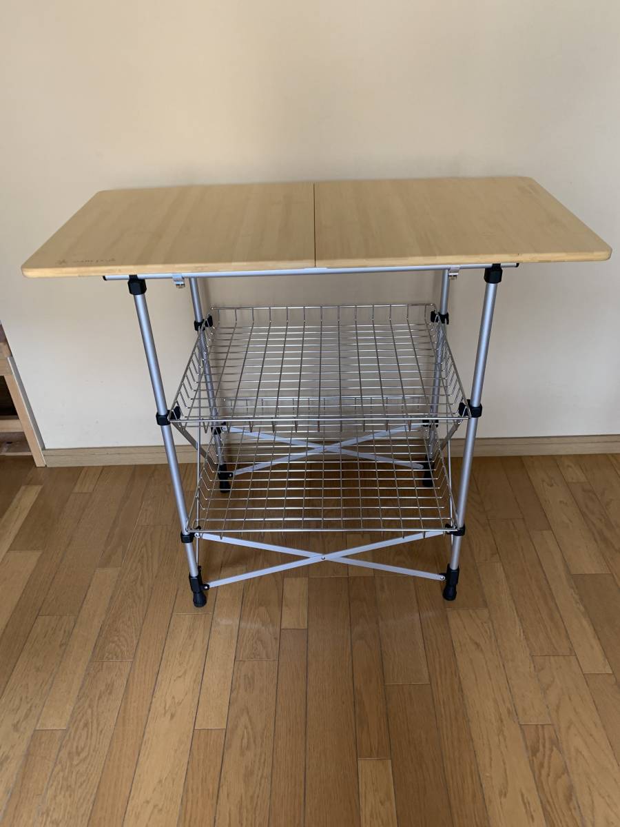 スノーピーク(snow peak) フィールドキッチンテーブル竹 CK-012T 中古