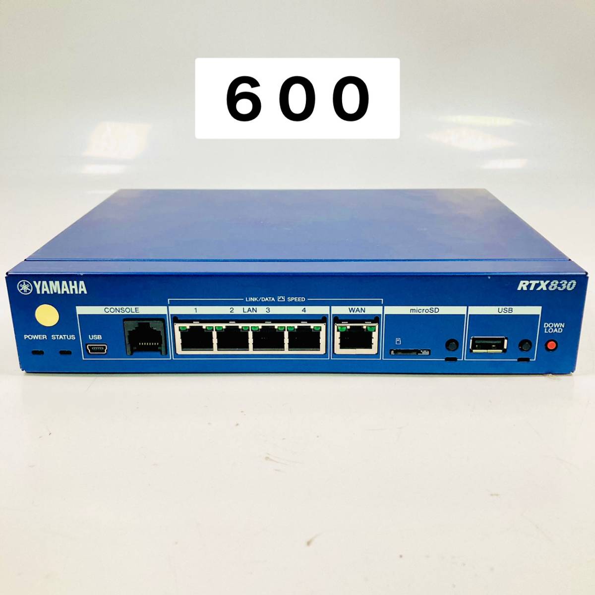 YAMAHA⁄ヤマハ ギガアクセスVPNルーター RTX830 初期化済み 最新FW