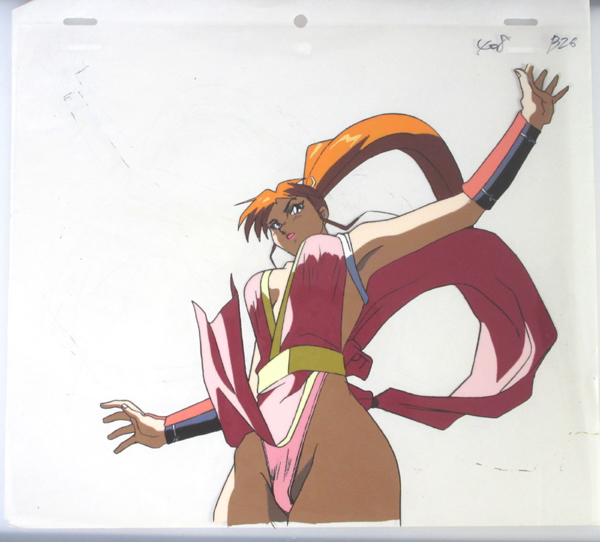 中古】TVスペシャル「餓狼伝説」不知火舞 セル画 動画付の落札情報詳細