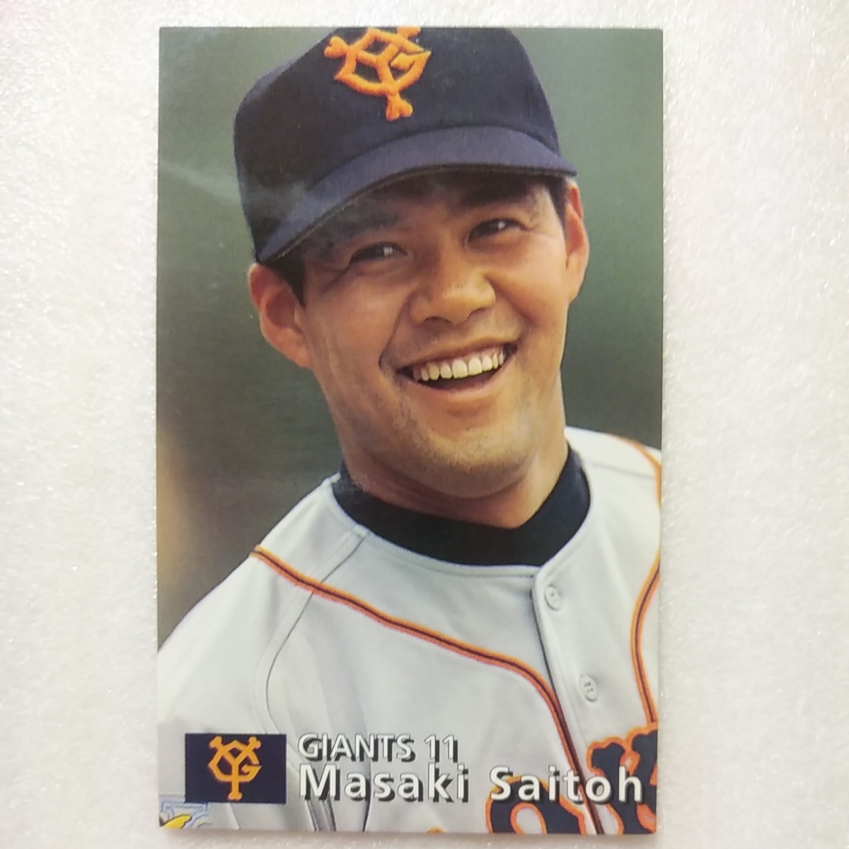 BBM 2014 巨人 斎藤雅樹 メタリックカード /11