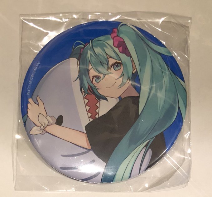 初音ミク バーチャルくじ しゅがお BIG缶バッジC 初音ミク バーチャル