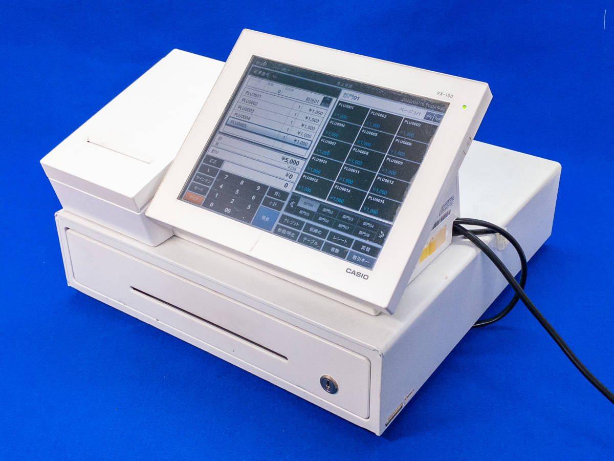 CASIO レジスター 10.4型タッチパネル液晶 VX-100 CASIO レジスター