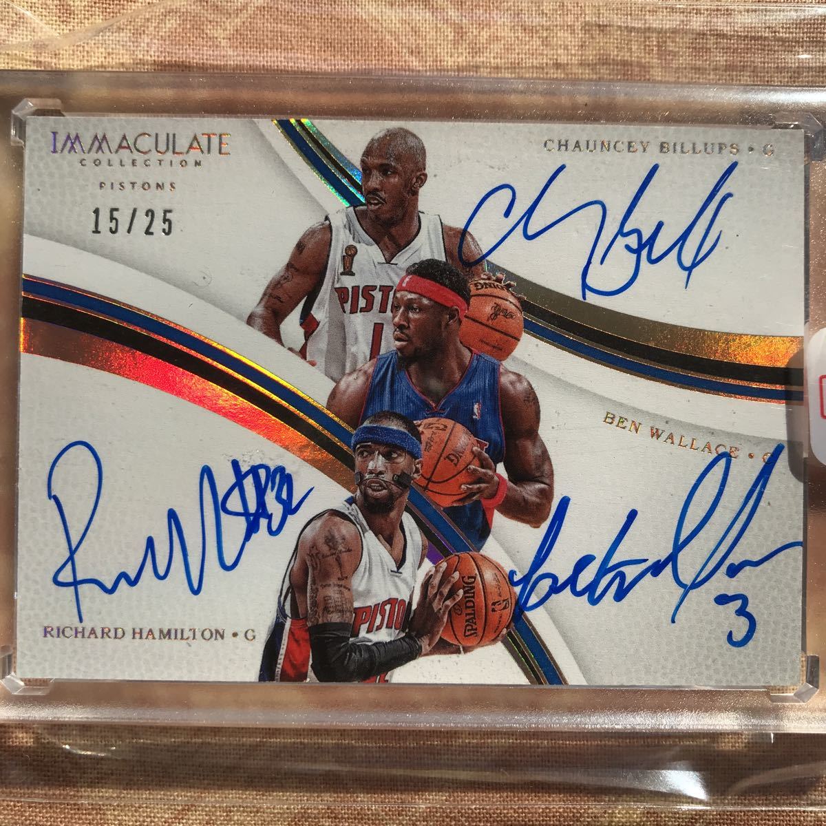 LTB Ben Wallace auto cards - Blowout Cards Forums