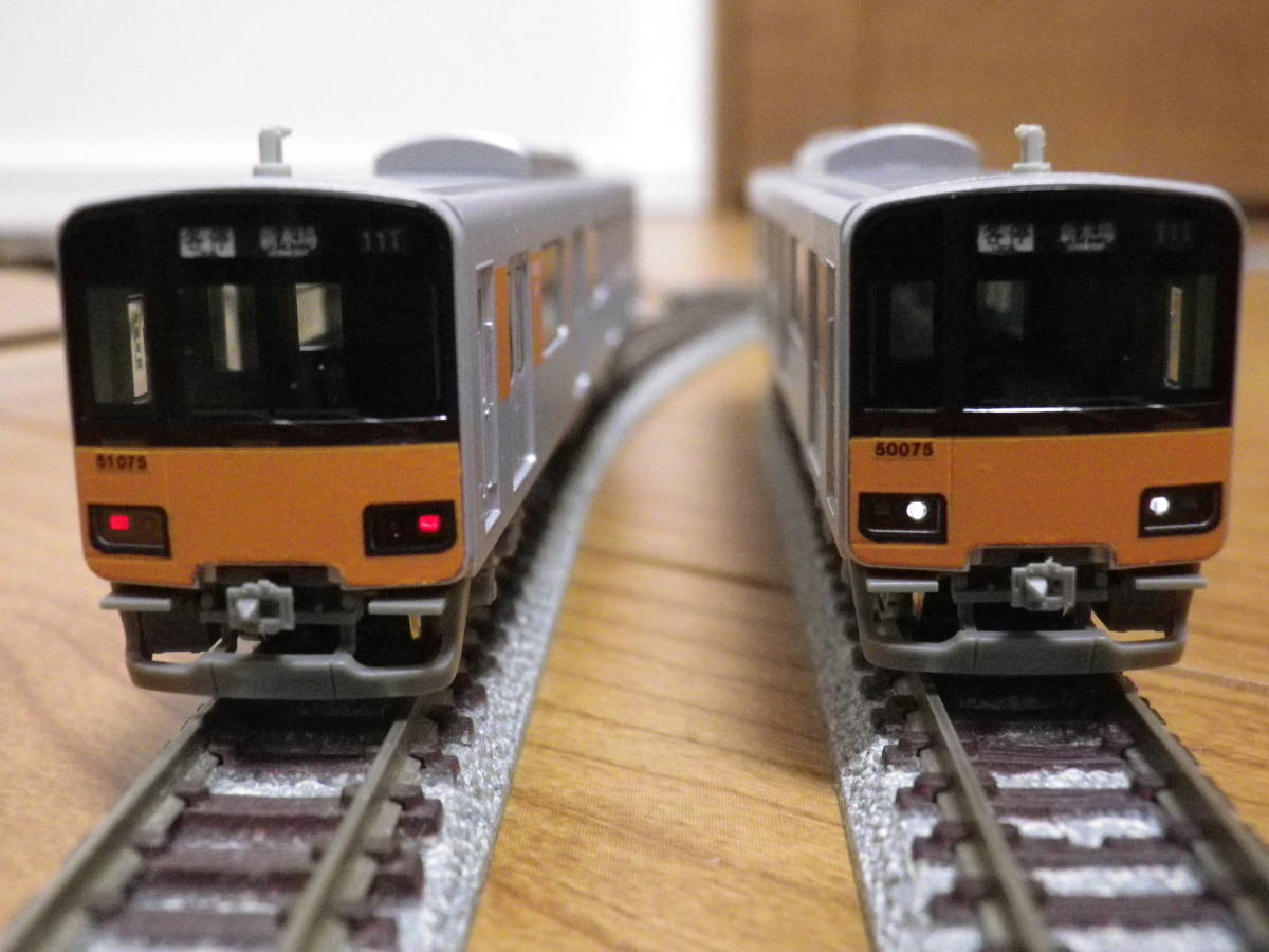 グリーンマックス 東武50070系 51075編成タイプ 10331/10332【GM】の