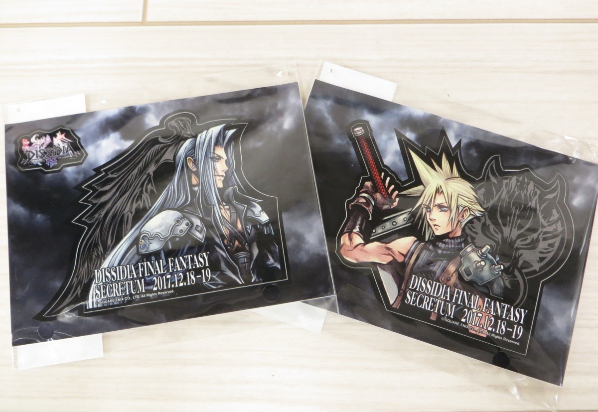 新品】☆送料100円!【未開封】DISSIDIA FINAL FANTASY ステッカー