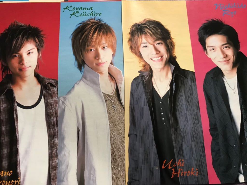 NEWS 切り抜き ポポロ2004.1月 山下智久錦戸亮増田貴久加藤シゲアキ