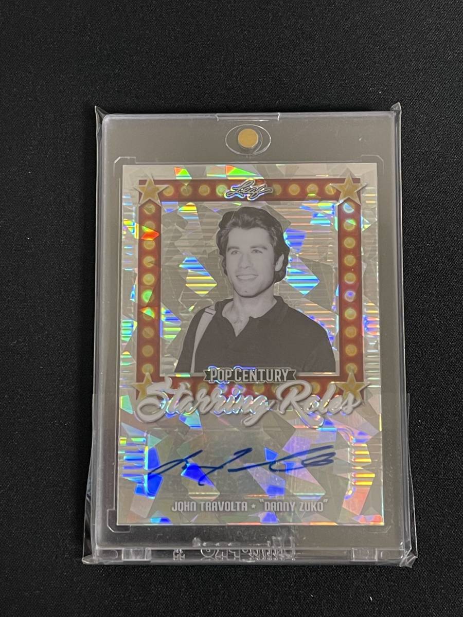 leaf pop century ジョン・トラボルタサインカード