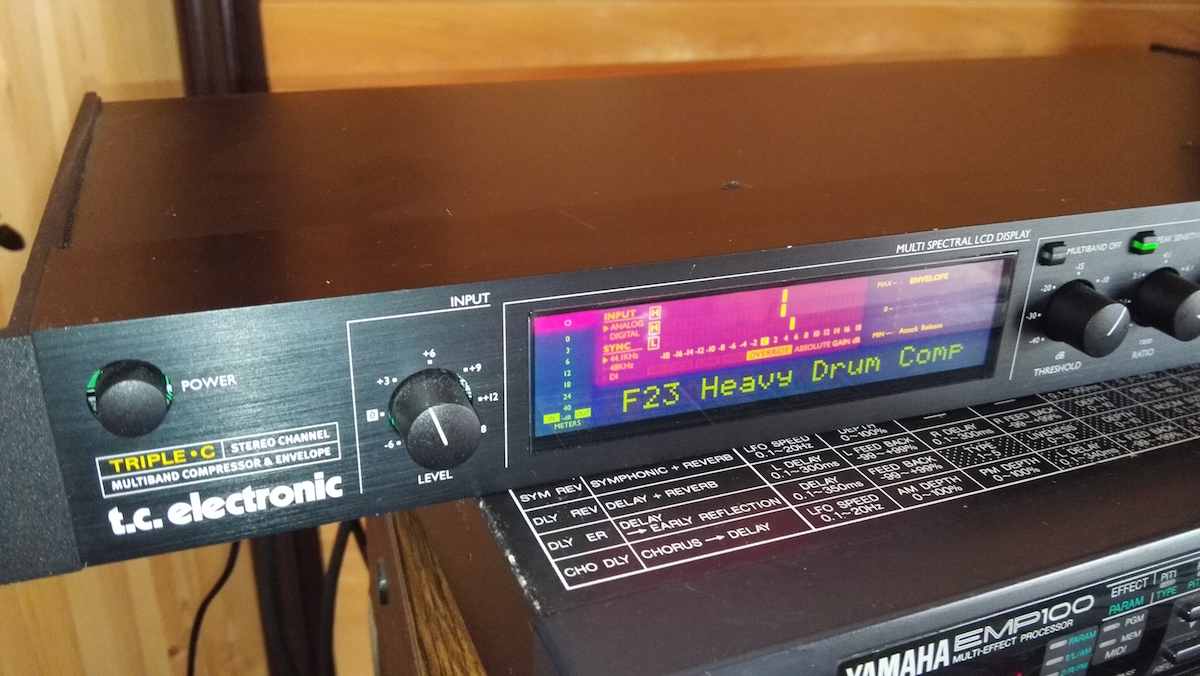 TC ELECTRONIC TRIPLE C ステレオデジタルコンプレッサー 中古 美品の